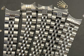 Rolex Datejust 13mm Ladies Datejust Stainless Steel Band Jubilee 6251D 68 Ends